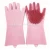 Import Reusable Soft Anti-slippery Kitchen Silicone Cleaning Brush Scrubber Gloves With Wash Scrubber from China