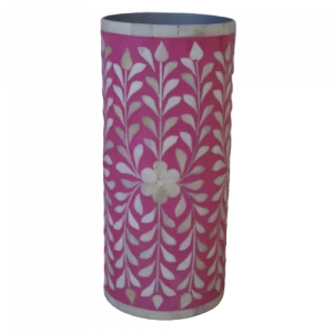 Rf crafts Handmade Home Decor blue and white  Bone Inlay Flower Vase tableware table top flower pot vase