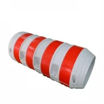 road safety traffic barriers roto mold design plastic barriers with impact resistance