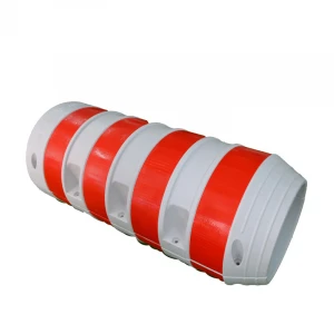 road safety traffic barriers roto mold design plastic barriers with impact resistance