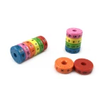 Round Numbers printed kids wooden educational math toy magnetic puzzle cube toy