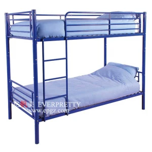 Round Pipe Dormitory Kid And Student Metal Bunk Bed SF-03R