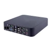 RS232 interface Fanless Embedded Industrial Computer Dual -Core Rugged Mini PC