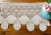 RTLK17080 100% Cotton and Hand crochet Valance