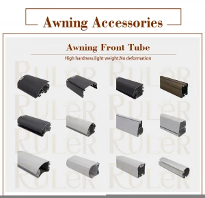 Ruler Aluminum Retractable Rrms Parts Supplier Factory Price Wholesale Aluminum Folding Arm Awning accessories