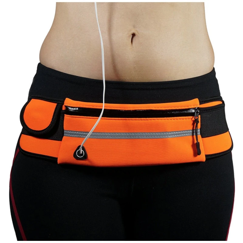 Running Waist Bag Sports Portable Gym Bag Hold Water Cycling Phone bag Waterproof Women running belt