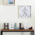 Rustic Wood HOME Sign Decor