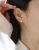 Import S925 Silver Moissanite Stud Earrings - 18K Gold Plated Minimalist Silver Jewelry for Wholesale from China