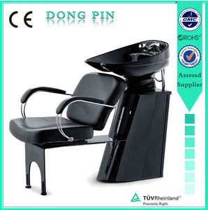 Salon Furniture Type and Genuine Leather Material adjustment shampoo chair for sale DP-7832