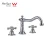 Import Sanitary Ware Double Hand Deck Mounted Bathroom Water Mixer Faucets Taps from China