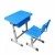 Import School Furniture Single Seater School Table And Chairs Set Classroom Student Adjustable ABS Plastic Desk And Chair from China