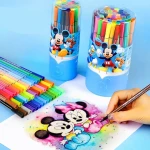 School Kids Watercolor Pen Art Marker 36 Color Safe Non-toxic Color Brushes Color Marker Pens For Painting