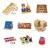 Import School Wooden Educational Montessori Materials learning center Kids Christmas Montessori Toys from China
