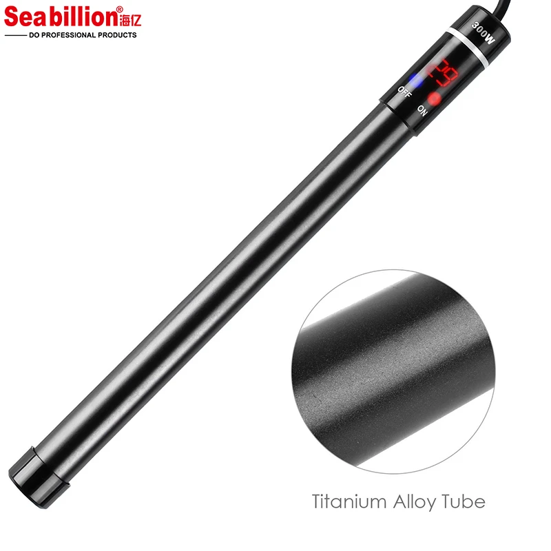 Seabillion Aquarium Heater Fish Tank Water Thermostat with LED Digital 100w 200w 300w 500w