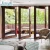 Import Seeyesdoor modern aluminum tempered glass windows accordion slide and fold doors in patio from China