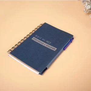 Self-Adhesive Note Kit Multi-Function Note Pen Set Kraft Paper Cover Notepad