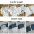 Set of 10pcs Kids Adult Filp Fold Adjustable Household Foldable Storage Organizer DressBook Folding Board Clothes Folder