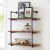 Set of 3 Cube Floating Shelves Painting Style Living Packing Room Modern Finish Furniture