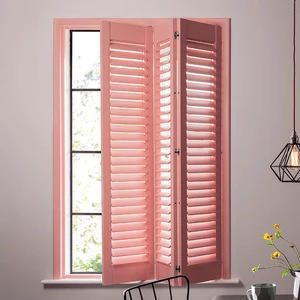 shutters for window made of solid wood or plastic