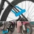Silico sleeve hardened steel shear resistance bicycle motorcycle lock high quality bike u lock