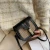 Import Simple Design Luxury Adjustable Strap Small Women Designer Pu Leather Hound Tooth Saddle Bags from China