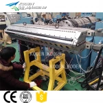 Simple maintenance PVC glazed roof making machine/ceramic roof tile glazed
