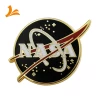 SM-ML102 NASA motivational custom hard enamel lapel pins badge manufacture