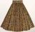 Import small orders customized african wax print fashion designer midi dance swing skirts from China