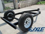 Small Trailer with rubber torsion axle