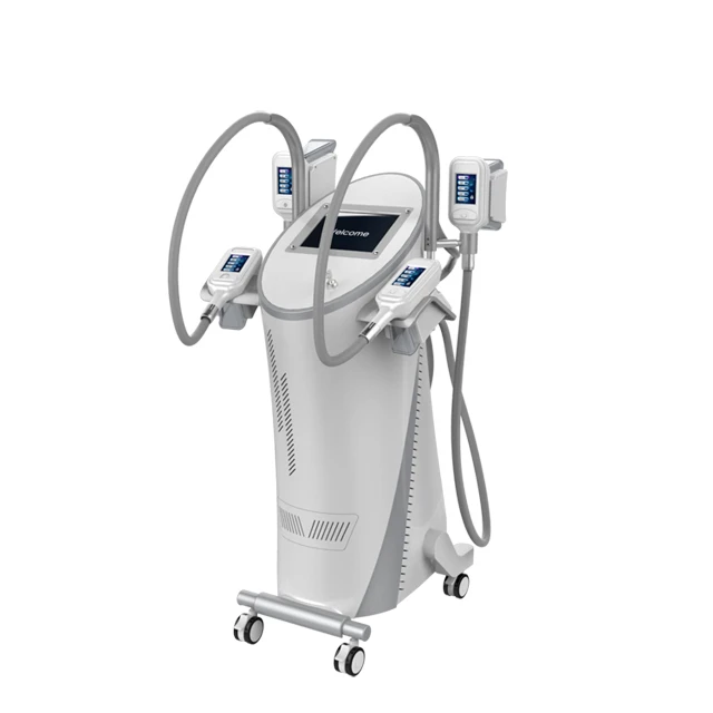 SMART Medical CE approval cryolipolysi slim machine with 4 handles for loss weight/ new design double chin removal