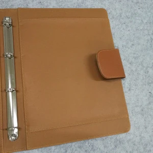 SMETA audit factory Leather Handmade agenda binder