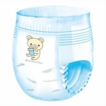 Soft golden baby tea seed oil pull up pants