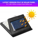 Solar Light 3 Modes Waterproof IP65 LED Solar Lamp PIR Motion Sensor LED Garden Light