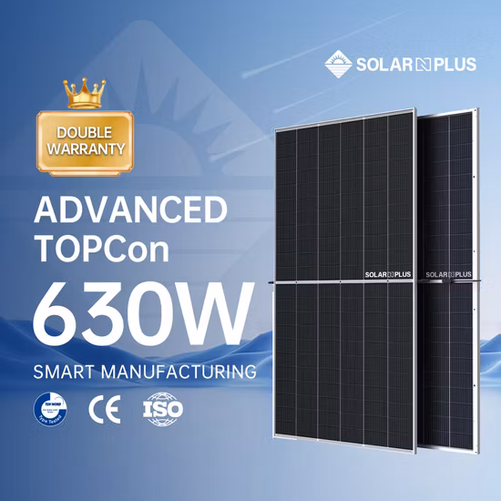 Solarnplus High Efficiency Bifacial Topcon Solar Module 132 Cells 610W 615W 620W 625W 630W Bis SGS TUV