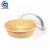 Import Solid cord plastic bread storage basket with acrylic cover from China