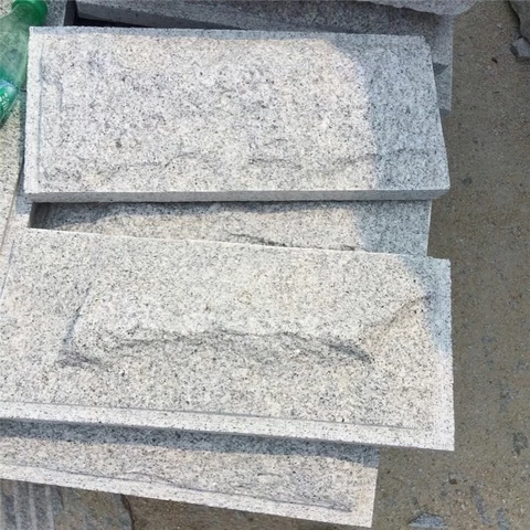 Split face granite with natural surface for exterior and interior wall stone