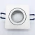 Import Square shape Downlighti for MR16 spot light fitting white paint aluminum MR16 spotlight fixtures from China
