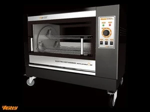 Stainless steel Electric chicken Rotary rotisserie oven for sale/ rotisserie 8~12 chickens VXK-826