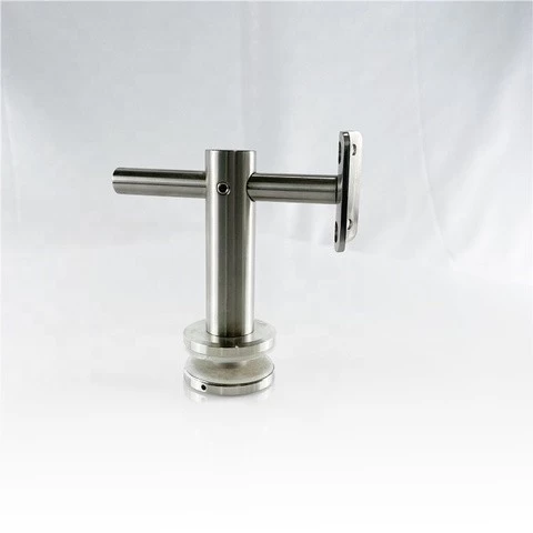 Stainless steel glass stairs post fittings glass handrails accessories pipe support