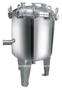 Stainless steel pharmaceutical machine with pressure lid