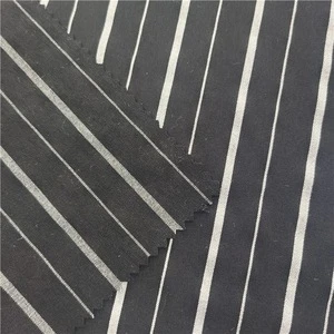 Stock yarn dye stripe NR bengaline fabric for trousers