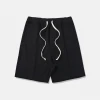 Summer comfortable cotton gym shorts men cheap custom mens knee length shorts