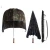 Import Sunshade Rain Gear Black Baseball Cap helmet Umbrella Sun And Rain from China