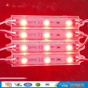 Super Flux LED SMD 5050 3 Chips led injection module outdoor waterproofing rgb 12v