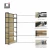 Import Supermarket and store display shelf single side shelf steel wood shelf display factory outlet from China