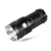 Supfire large flashlight using 4x18650 rechargeable Flashlight Waterproof led torch light powerful searchlight LED Flashlights