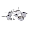 Surgical waterless greaseless stainless steel cookware set