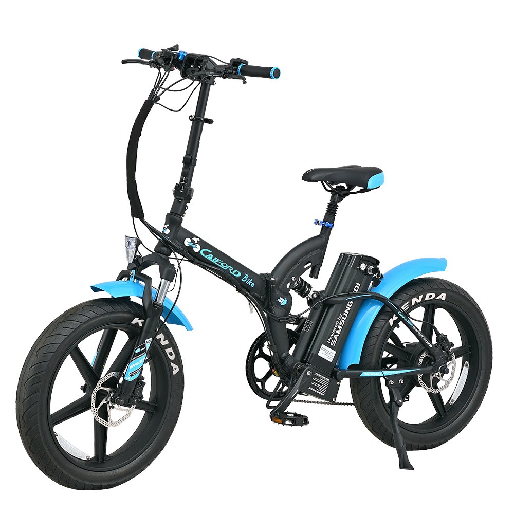 Suspension for Adult 48V20ah 350W LCD Display Li-ion Battery Electric Bicycles Mini Folding Electric Moped