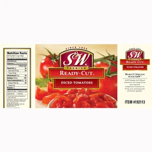 S&W Delicious Premium Ready Cut Diced Tomato Sauce