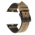 Import Sweatproof Genuine Leather and Rubber Hybrid Band with Soft TPU Case Watch Band Strap for apple watch Series 4 from China